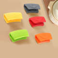 1pair Thicken Silicone Oven Mitts Glo ves Resistant Anti Scalding Non Slip Heat Insulation Clip for Kitchen Cooking Baking. 