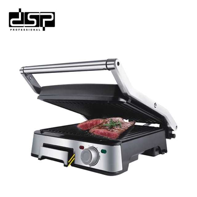 DSP%202%20Slice%20Electric%20Indoor%20Panini%20Press%20Grill%20with%20Non-Stick%20Double%20Flat%20Cooking%20Plate%20-%20Image%203