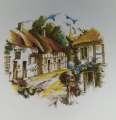 Vintage / Antique Lord Nelson Pottery Hand Crafted Decorative Plate 10.25 Inches Diameter. 