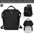 Diaper Mummy Bag Multi-Function Waterproof - Travel Backpack. 