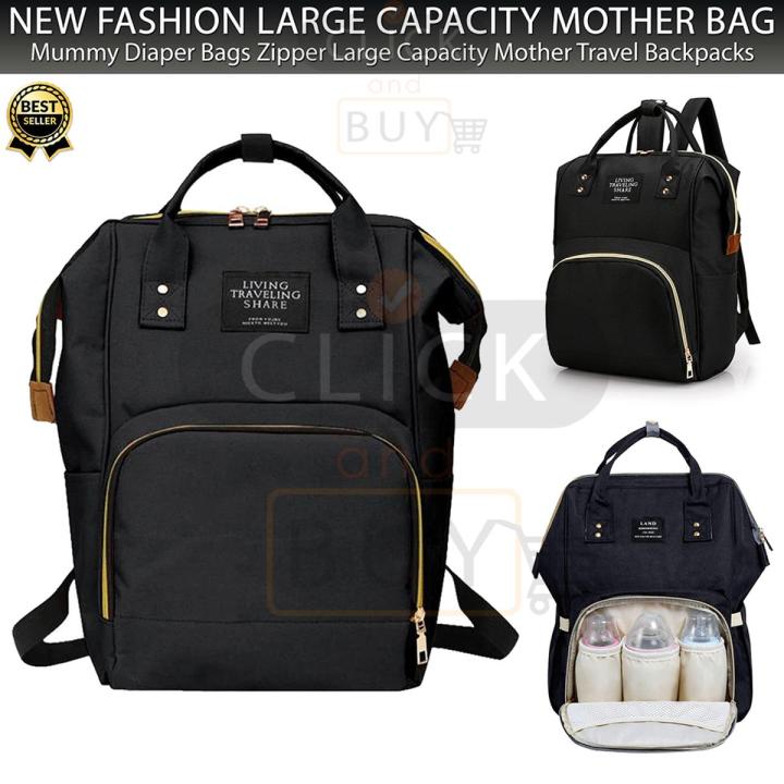 Diaper Mummy Bag Multi-Function Waterproof - Travel Backpack