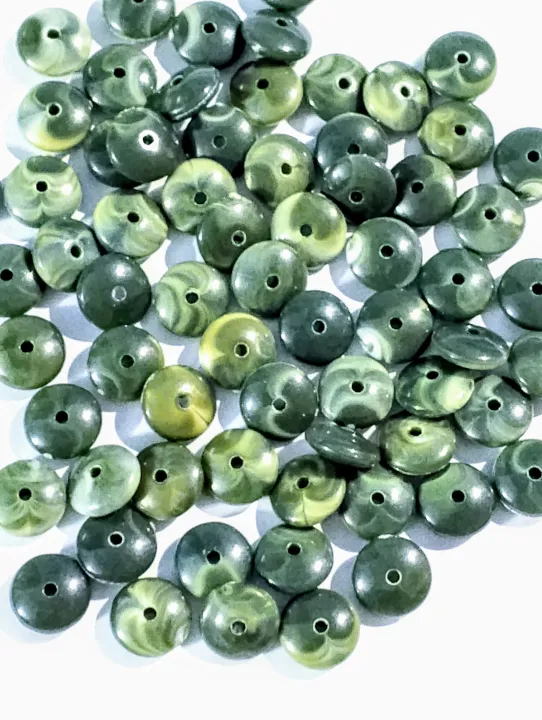 Green%20Flat%20Round%20Marble%20Spacer%20Acrylic%20Plastic%20Beads%20for%20DIY%20Crafts%20-%20Pack%20of%2040gms%20-%20Ideal%20for%20DIY%20Jewelry%20Making,%20Jewelry,%20and%20Dress%20Accessories.%20-%20Image%206