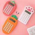 Carrot Shaped Mini Calculator Mini Cartoon Fruit Shape Calculator for School Office Use Compact Portable Calculator Mini Compact. 
