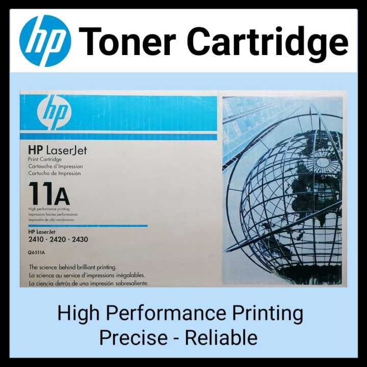 HP 11A Toner Cartridge HP Q6511A Toner HP LaserJet Printer Toner