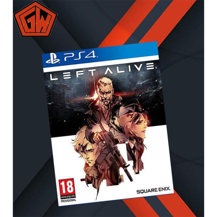 PLAYSTATION 4 DVD LEFT ALIVE PS4 GAME