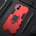 Samsung Galaxy A71 Armor Hybrid Ring Holder Case Best Protection Phone Back Cover Case. 