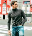 Winter Slim Fit High Neck for Men. 