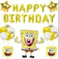 Spongebob Happy Birthday Decoration Set Of 66 Pcs. 