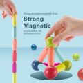 Magnetic Building Blocks for Kids Construction Toys for Boys and Girls, Large Size Magnetic Sticks and Balls  Set for Kid’s Early Educational Learning (25PCS). 