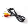 3.5mm Jack Male to 3 RCA Cable Male Audio Video AV Cable Wire Cord. 