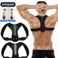 Body Posture Corrector Belt Best Energizing Shoulder Support Relief And Back Pain Relief Belt  Adjustable Posture Support Brace fortrap For Men and Women Adjustable Body Posture Corrector Belt  Back Pain Relief Belt Lumbar Shoulder Spine Back Support Fixe. 