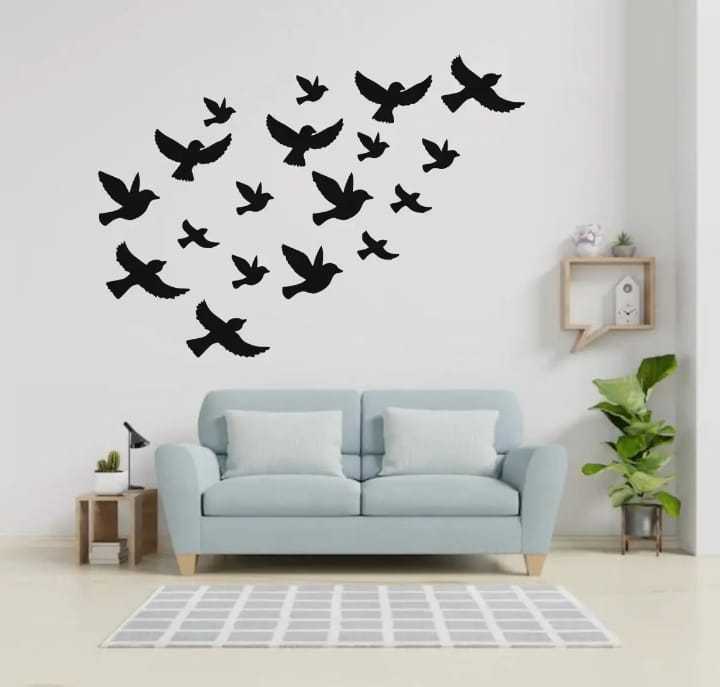 Pack of 6,3D wooden butterflies | 3D butterfly wooden wall decoration items for home, bedrooms inspire kids and look decent.