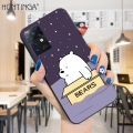 Hontinga for Infinix Zero X X Pro Pro Back Cover Cute Cartoon Anime Bears Case ShockProoof Soft Silicone TPU Phone Cases. 