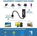 4k HD 1080P 60fps HDMI to USB Video Capture Card Game Recording Box for Computer Youtube OBS Etc. Grabber Live Streaming 4K HDMI Video Capture Card USB 2.0 3.0 for DSLR, PlayStations, Camcorders, TV Box, Live Streaming. 