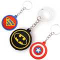 Avengers and Justice league Super hero Random Characters keychains/ Superman, Batman, Captain America Soft pvc keychains for kids (Girls and boys) - bag hanging accessories/ keyring. 