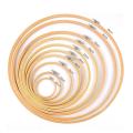 🧵 Super Strong Wooden Embroidery Hoop Frame | Premium Bamboo Cross Stitch Ring | Adjustable Round Needlecraft Sewing Tool for Hand Embroidery, Fabric Crafts & DIY Décor 🎨. 