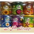 Alisha Complete Facial Kit Range (150ml each) 6 Pieces. 