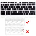 Huawei MateBook 14/D14/D15/X 2020/X Pro 13.9/honor MagicBook 14/15/pro 16.1 laptop keyboard cover black protecter film. 