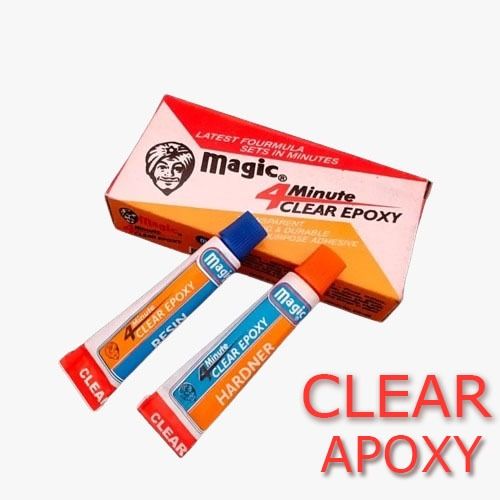 Magic Dpoxy Magic 4 Minute Clear Epoxy Economy Pack | Daraz.pk