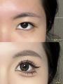 JUDYDOLL Super Fine Eyeliner Fine Brushwork Stain Free Waterproof Anti Shake Long lasting Fast Drying Slim And Enlarged Eyes. 