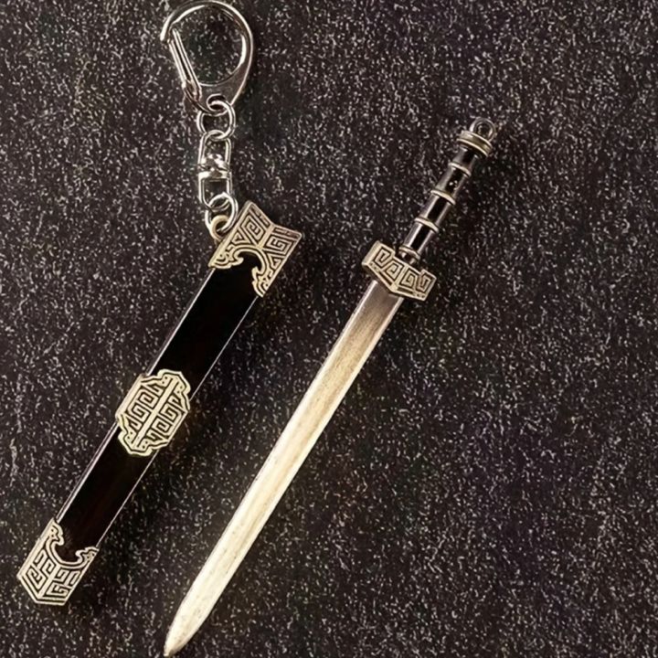 Weapon%20Model%20Ancient%20Mini%20Sword%20KeyChain%20Zinc%20Alloy%2012cm%20Weapon%20Key%20Chain%20Cute%20Scabbard%20Key%20Ring%20Women%20-%20Image%205
