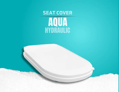 Stylo Plastic Aqua Hydraulic Seat Cover - Premium Slow-Close Anti-Slam Toilet Seat | Best Hydraulic Commode Cover in Pakistan | Noiseless Durable Aqua Design | Antibacterial | Cash on Delivery | Original Stylo Commode Cover | SanitoStore