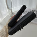 black Makeup brush case Pu Cosmetic bag Lipstick pen organizer for Travel Professional makeup artists Home organization. 