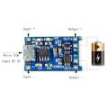 TP4056 Charging Module for 18650 Lithium Battery Charging Module 3.7 to 4.2 volt 1s BMS TP 4056 Charging Board Charger Micro USB 1.2A with discharging Protection 1A 18650 Lithium battery Charger Module Micro USB circuit board for lithium battery best one. 