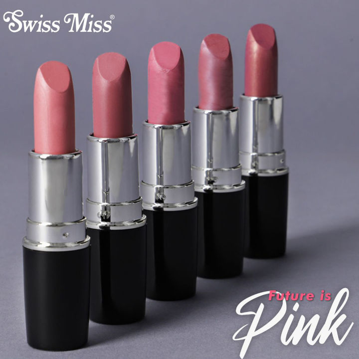 Swiss Miss Pink Lipsticks Bundle (Pack of 5)