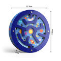 Maze Game Toy Stress Relief Rolling Ball Maze Puzzle Board Learning Toy. 