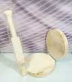 Wooden Tortilla Press, Tortilla Maker, Wooden Roti Maker, Puri Maker. 