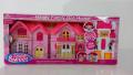 Frozen baby villa set doll house toy for girls Pink Doll House with Complete Set, Kids Play set for girls, Toys For Children, Kids Home onesta goods DD20. 