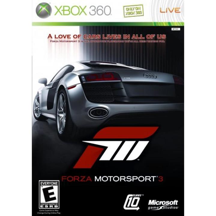 Forza Motorsport 3 VIDEO GAME- Xbox 360 - JTAG Modified System - 2 Disc Game