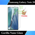 Samsung Galaxy Note 20 Unbreakable Gorilla Flexible Nano Glass Premium High Quality Screen Protector For Samsung Galaxy Note 20. 