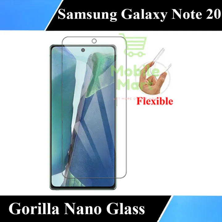 Samsung%20Galaxy%20Note%2020%20Unbreakable%20Gorilla%20Flexible%20Nano%20Glass%20Premium%20High%20Quality%20Screen%20Protector%20For%20Samsung%20Galaxy%20Note%2020%20-%20Image%204