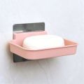 Wall-Mounted Hollow Smile Face Drainage Soap Dish. 