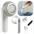 New Electric Hairball Trimmer Clothes Automatic Hairball Removal Shaving Six Knife Heads Usb Charging Home Portable Home Lint Remove. 