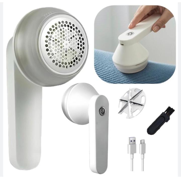 New Electric Hairball Trimmer Clothes Automatic Hairball Removal Shaving Six Knife Heads Usb Charging Home Portable Home Lint Remove