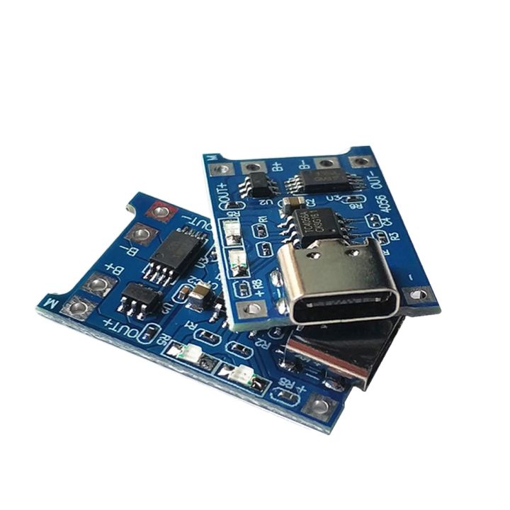 Type-C USB Port TP4056 Lithium Battery Charging βoard 5V 1A 18650 Lithium Battery Charger Module Charging βoard With Protection