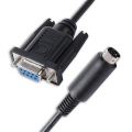 DB9 9 Pin Female to Mini Din 8 Pin Male Converter Cable Cord Genuine Branded. 