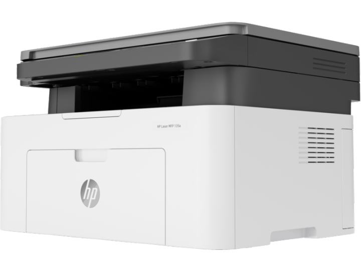 HP Laser JetMFP 135A 3 in 1 Multi Functional Black & White Printer (HP CARD WARRANTY)
