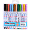 12 Color Marker Drawing Meeting School Glass White Board Teacher Whiteboard Pen Erasable Multi. 