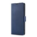 For vivo iQOO 5 5G Ultra-thin Voltage Side Buckle PU + TPU Leather Phone Case. 
