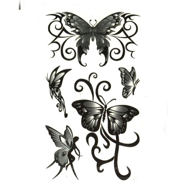 Butterfly Temporary Tattoos Waterproof