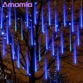 Led Outdoor Lights 8pcs Meteor Shower Rain Lights Stunning Outdoor Christmas Party Decorations for Southeast Asian Buyers Holiday Party Lights. 
