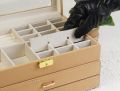 Three Layer Multi Box Jewelry Organizer Box Ring Tops Jewellery Organiser Box. 