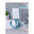 Leaf Shape Soap Box Self Draining Soap Holder Decorative Drainage Soap Holder. 