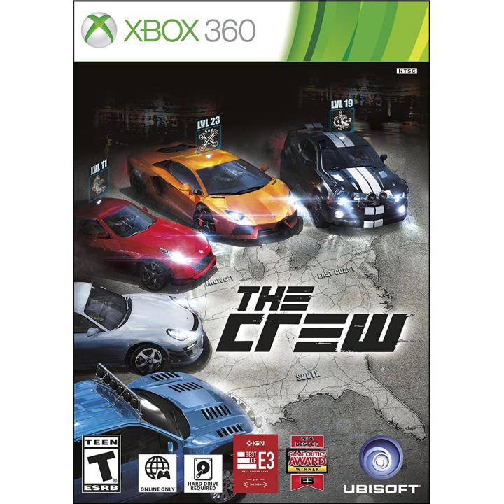The Crew xbox 360 2dvd game