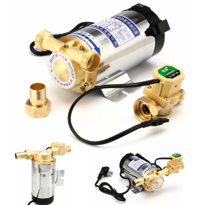100W Water Pressure Booster Pump Shower Home Electric Automatic Stainless Steel Water Pump - 100W