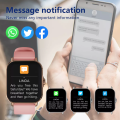 Laxasfit H6 Smart WAtch With Wireless Charger And User Manual. 